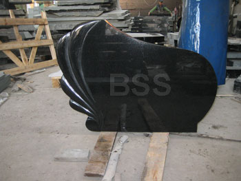 China black headstone