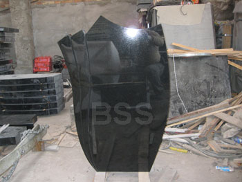 China black headstone
